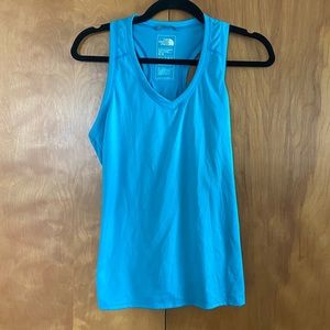 The North Face Blue Athletic Tank Top